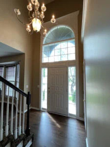 Painted Entryway Overland Park Home