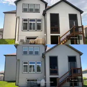 Before & After Back