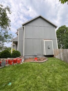 #674 - Blue Gray with White Trim House - Olathe (5)